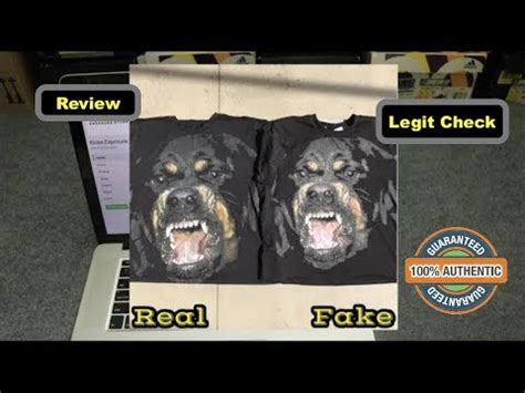 givenchy rottweiler t-shirt real vs fake